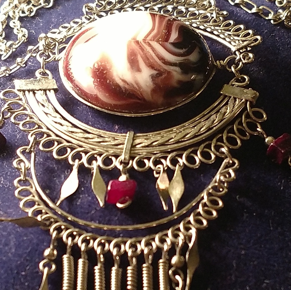 Peruvian Pectoral Necklace